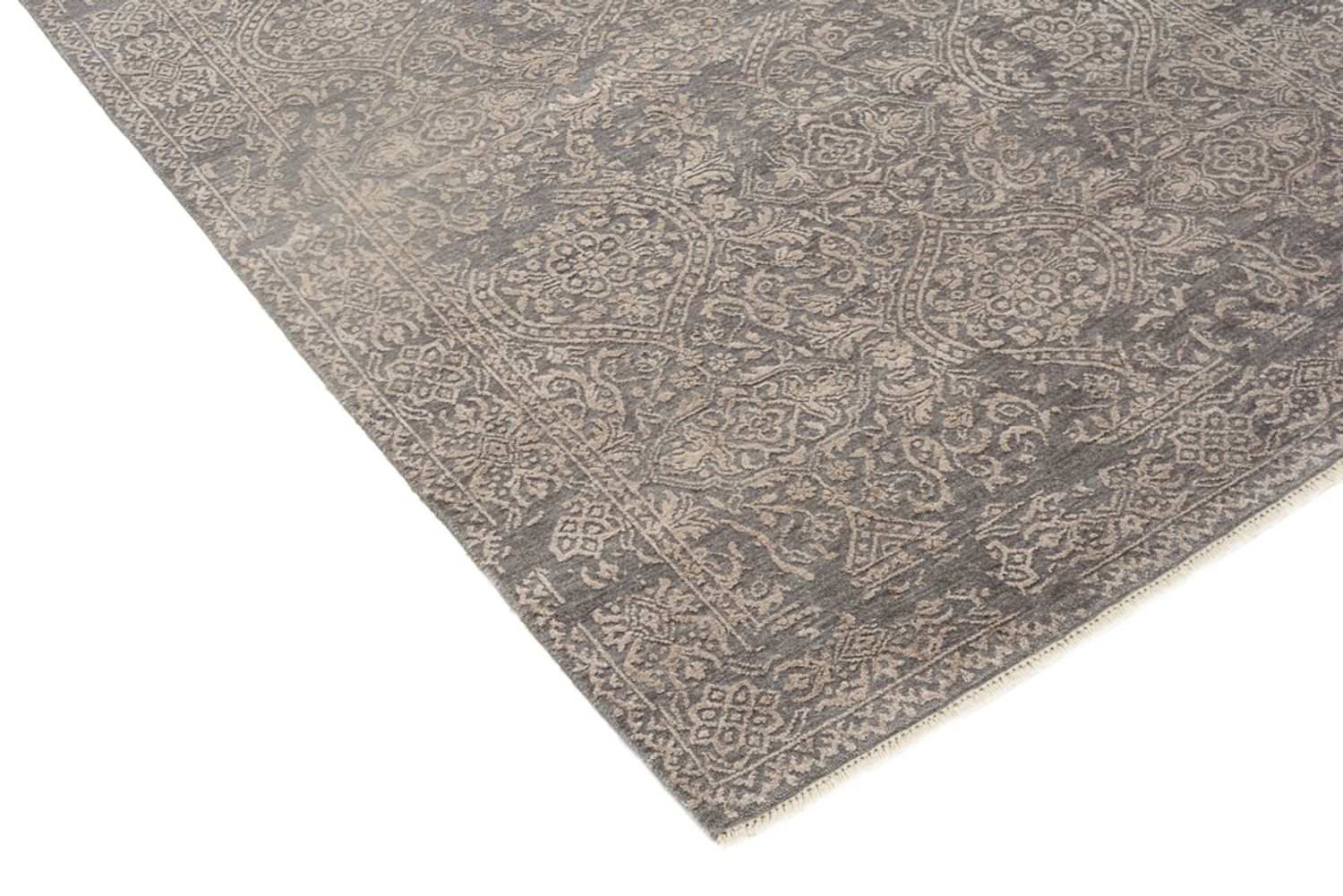 Alfombra de pasillo Alfombra de diseño - 304 x 122 cm - gris