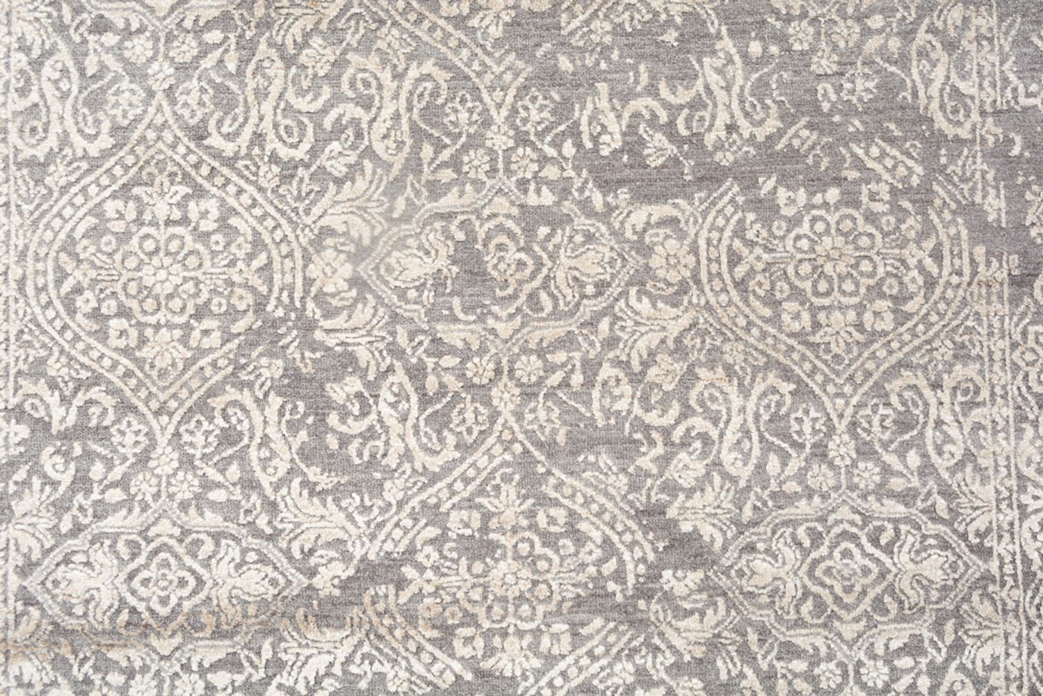 Alfombra de pasillo Alfombra de diseño - 304 x 122 cm - gris