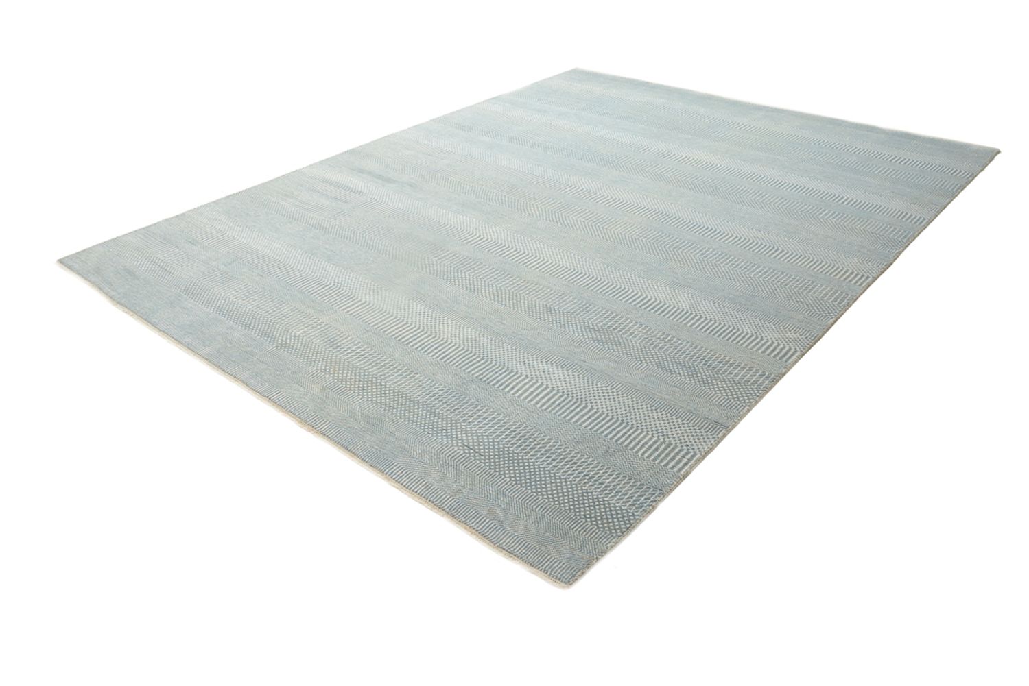 Alfombra de diseño - 313 x 243 cm - azul claro