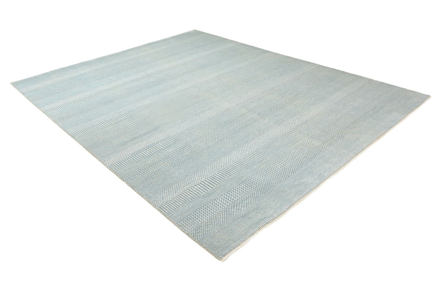 Alfombra de diseño - 313 x 243 cm - azul claro