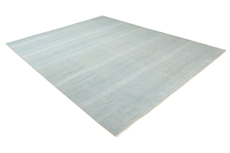 Alfombra de diseño - 313 x 243 cm - azul claro
