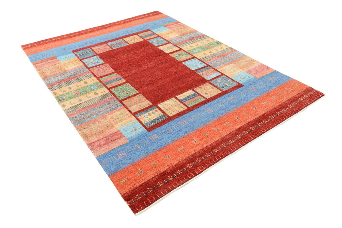 Alfombra Gabbeh - Loribaft Indus - 242 x 176 cm - multicolor