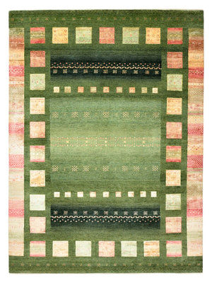 Alfombra Gabbeh - Loribaft Indus - 343 x 251 cm - multicolor