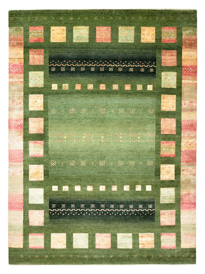 Alfombra Gabbeh - Loribaft Indus - 343 x 251 cm - multicolor