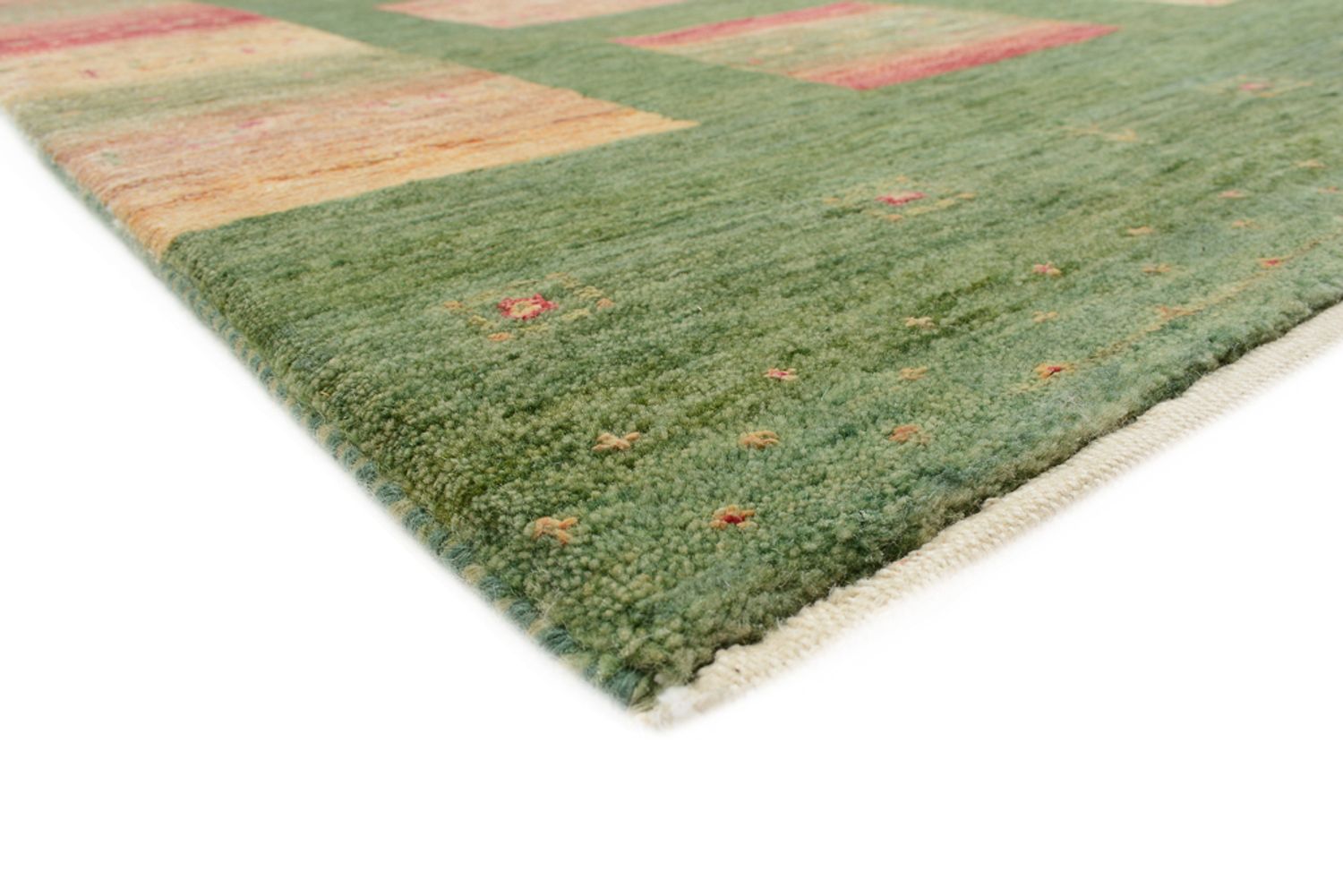 Alfombra Gabbeh - Loribaft Indus - 343 x 251 cm - multicolor