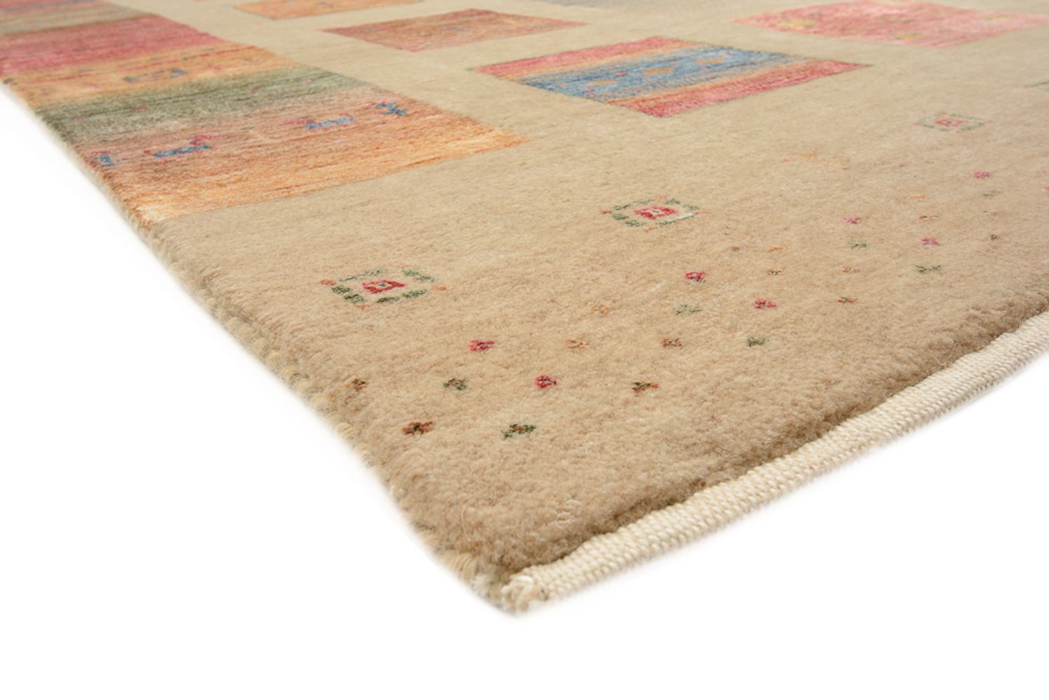 Alfombra Gabbeh - Loribaft Indus - 400 x 301 cm - multicolor