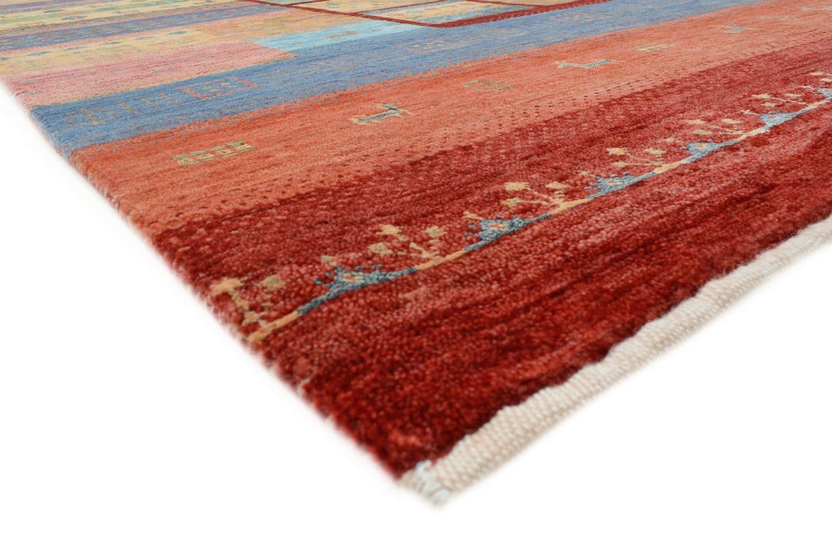 Alfombra Gabbeh - Loribaft Indus - 241 x 178 cm - multicolor