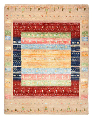 Alfombra Gabbeh - Loribaft Indus - 198 x 154 cm - multicolor
