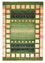 Alfombra Gabbeh - Loribaft Indus - 183 x 127 cm - verde