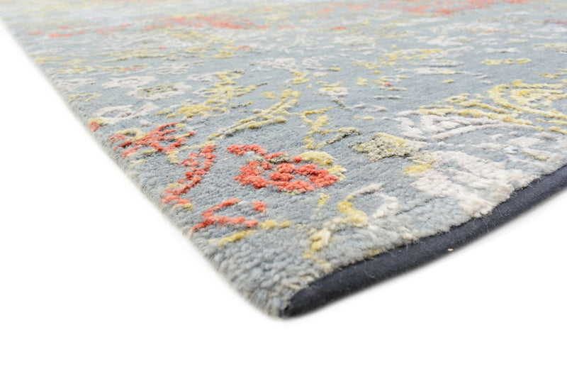 Alfombra de diseño - 369 x 274 cm - azul claro