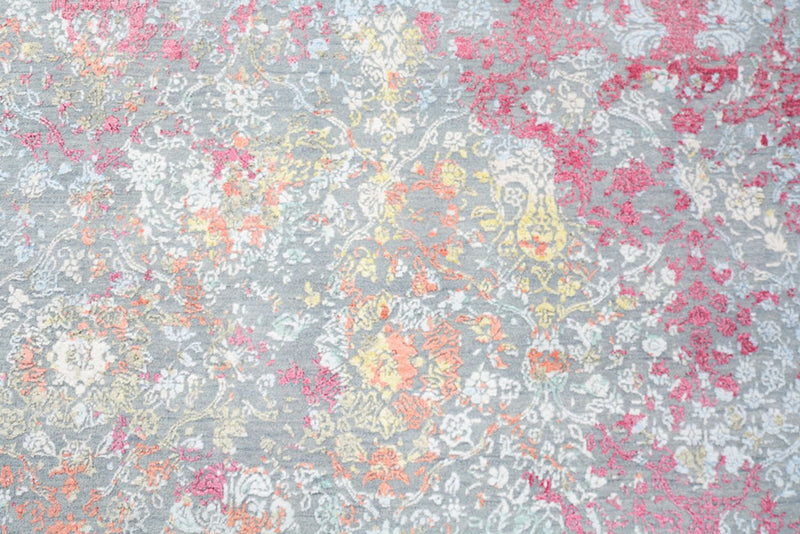 Alfombra de diseño - 369 x 274 cm - azul claro