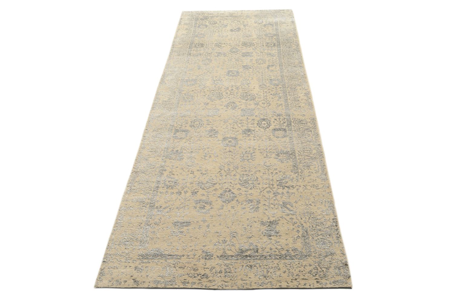 Alfombra de pasillo Alfombra de diseño - 350 x 124 cm - arena