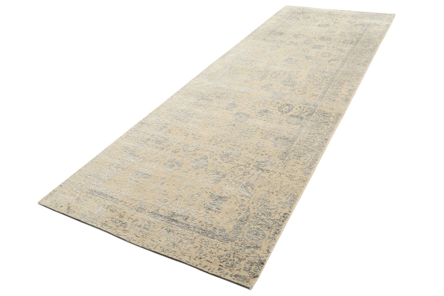 Alfombra de pasillo Alfombra de diseño - 350 x 124 cm - arena