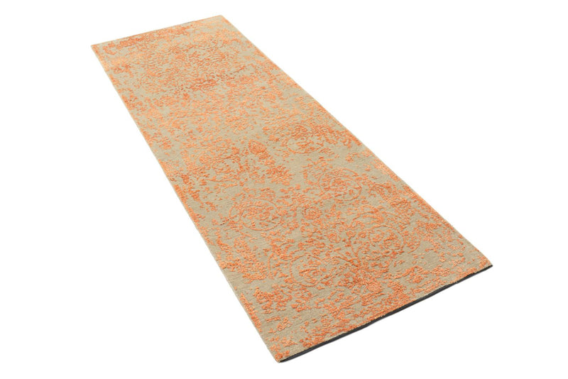 Alfombra de pasillo Alfombra de diseño - 201 x 69 cm - naranja