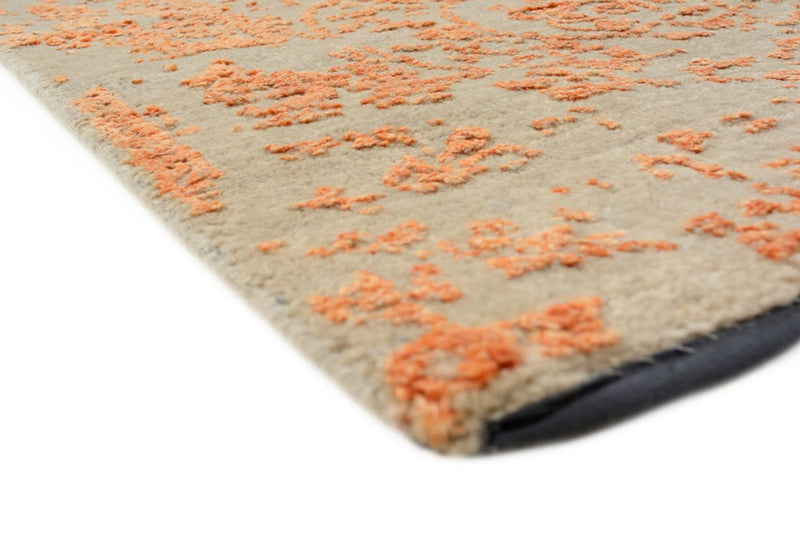 Alfombra de pasillo Alfombra de diseño - 201 x 69 cm - naranja