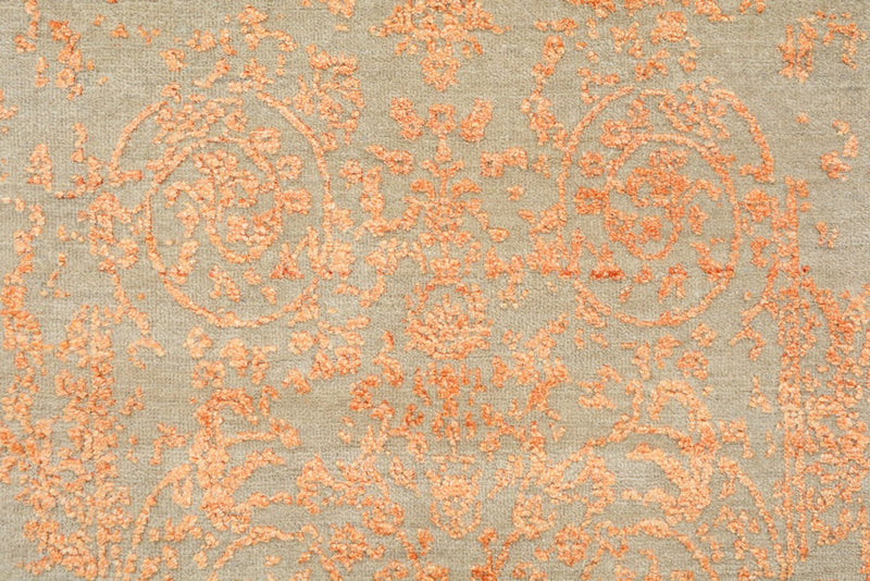 Alfombra de pasillo Alfombra de diseño - 201 x 69 cm - naranja