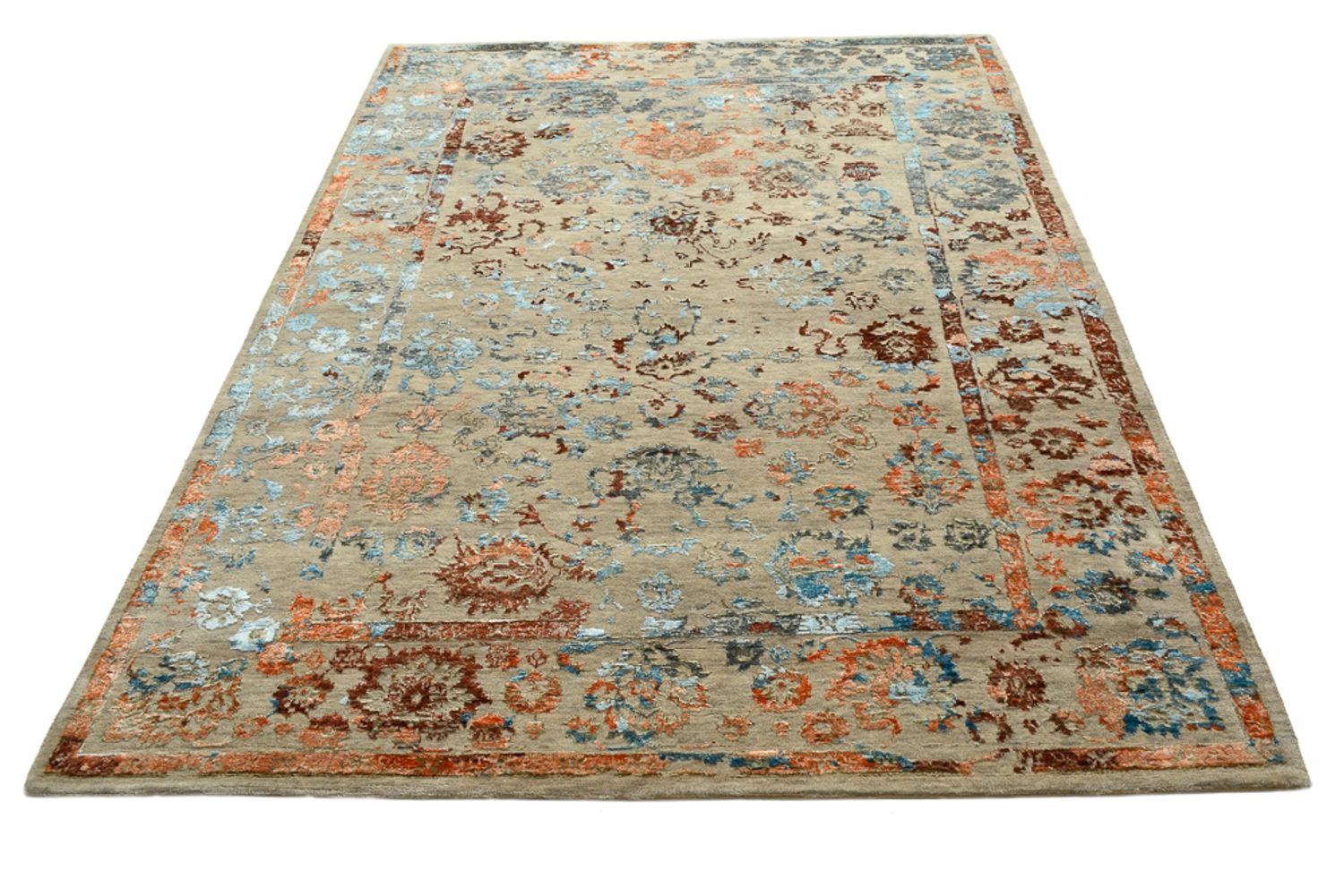Alfombra de diseño - 237 x 173 cm - multicolor