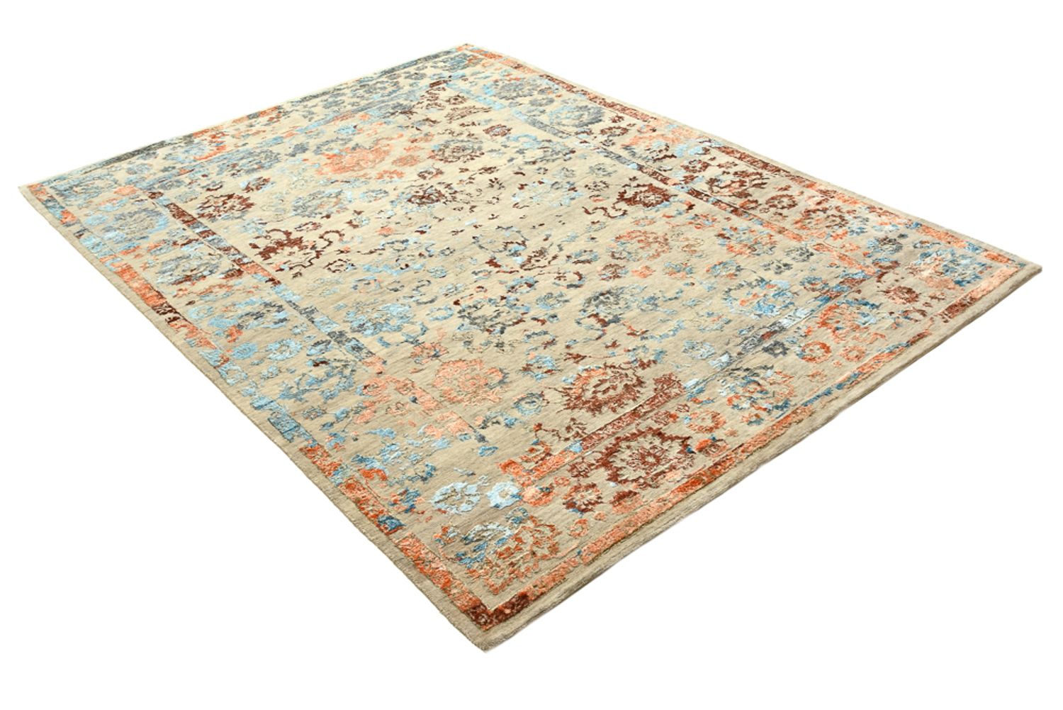 Alfombra de diseño - 237 x 173 cm - multicolor