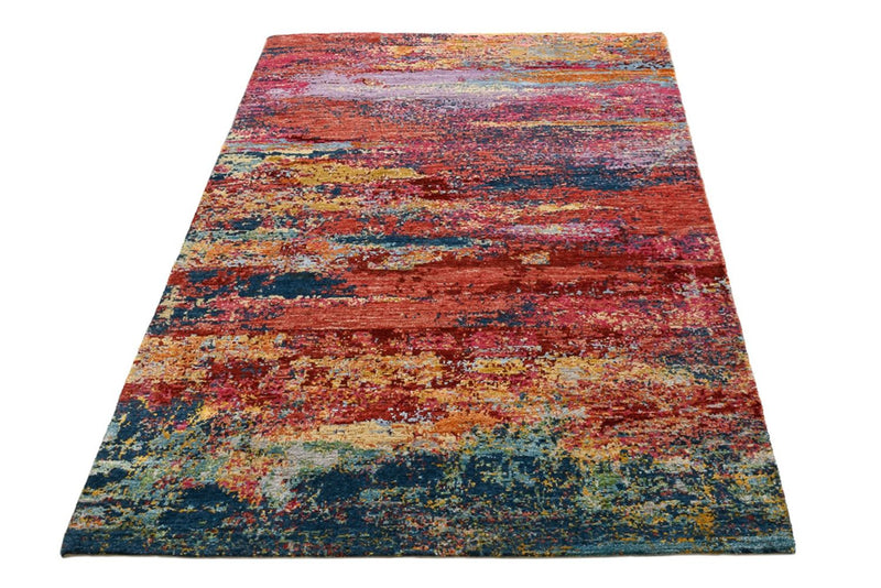 Alfombra de diseño - 182 x 119 cm - multicolor