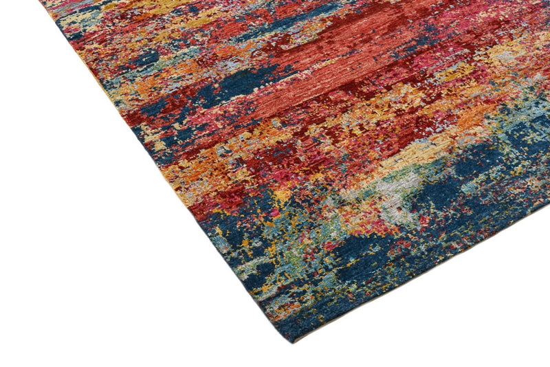 Alfombra de diseño - 182 x 119 cm - multicolor