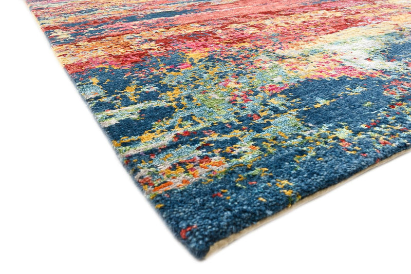Alfombra de diseño - 182 x 119 cm - multicolor