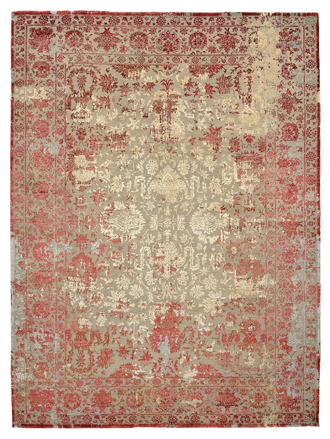 Alfombra de diseño - 339 x 252 cm - beige claro