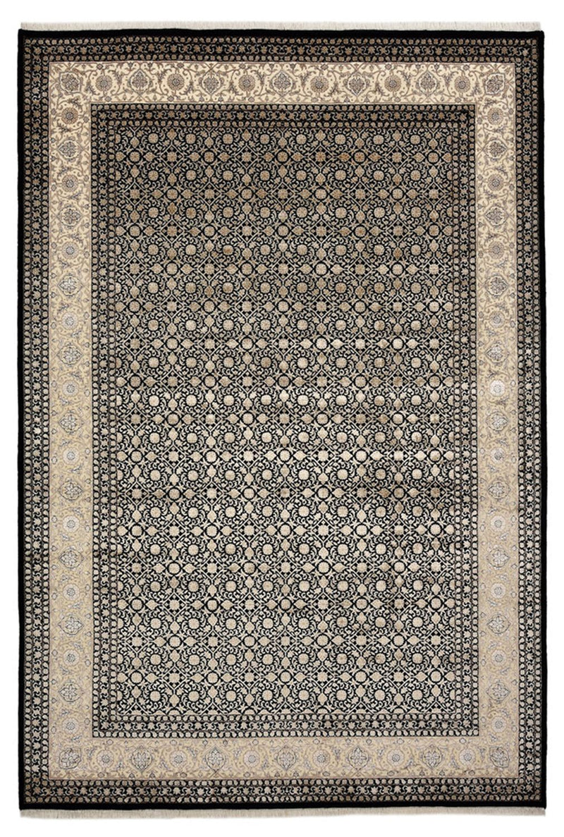 Alfombra oriental - Bidjar - Indus - 301 x 203 cm - beige oscuro