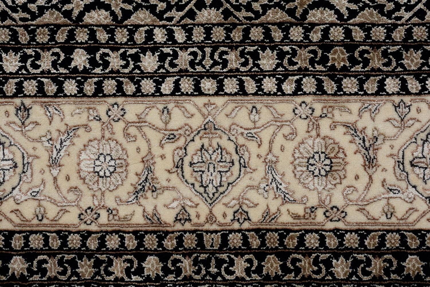 Alfombra oriental - Bidjar - Indus - 301 x 203 cm - beige oscuro