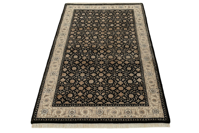 Alfombra oriental - Bidjar - Indus - 157 x 95 cm - beige oscuro