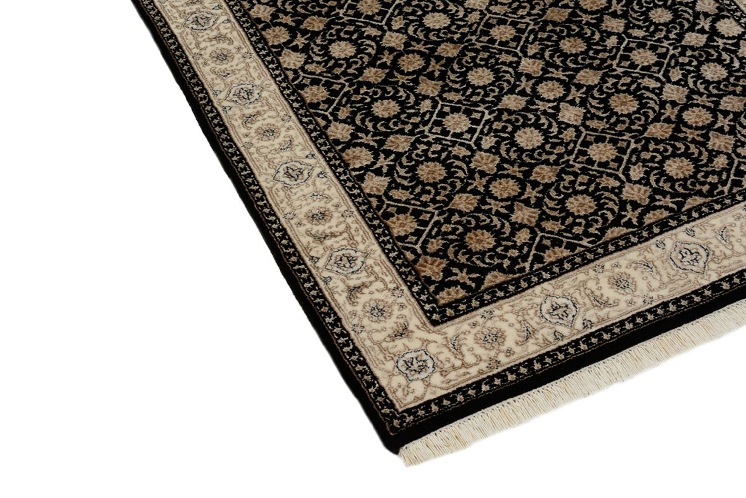 Alfombra oriental - Bidjar - Indus - 157 x 95 cm - beige oscuro