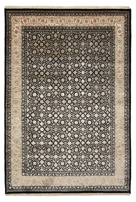 Alfombra oriental - Bidjar - Indus - 204 x 139 cm - beige oscuro
