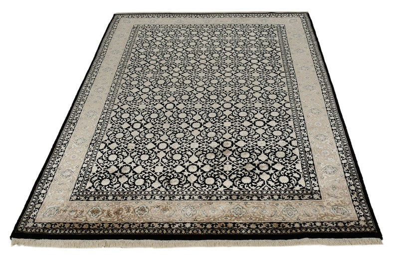 Alfombra oriental - Bidjar - Indus - 204 x 139 cm - beige oscuro