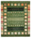 Alfombra Gabbeh - Loribaft Indus - 302 x 249 cm - verde
