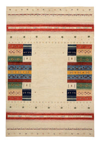 Alfombra Gabbeh - Loribaft Indus - 303 x 205 cm - beige claro