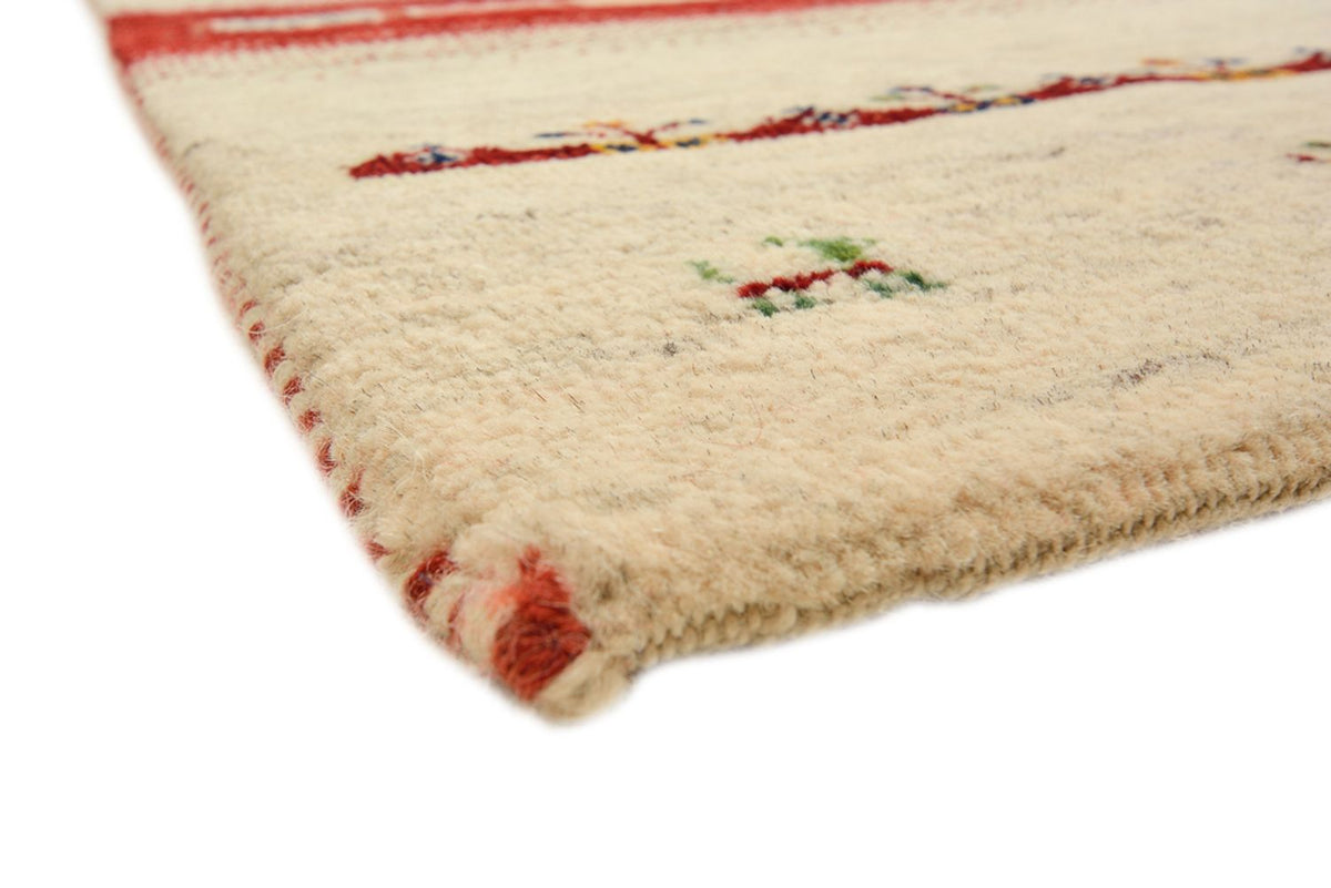 Alfombra Gabbeh - Loribaft Indus - 305 x 198 cm - beige claro