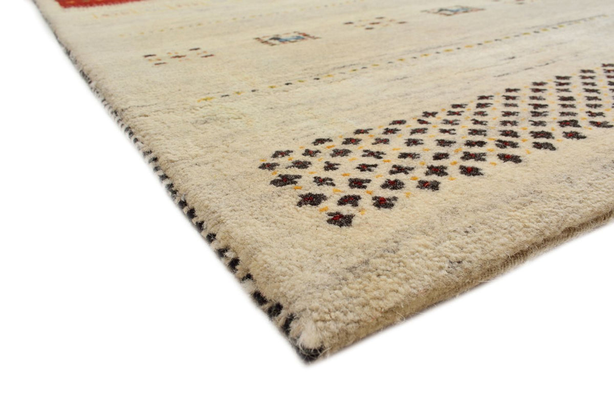 Alfombra Gabbeh - Loribaft Indus - 347 x 254 cm - beige claro