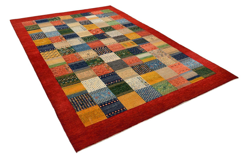 Alfombra Gabbeh - Loribaft Indus - 305 x 203 cm - multicolor