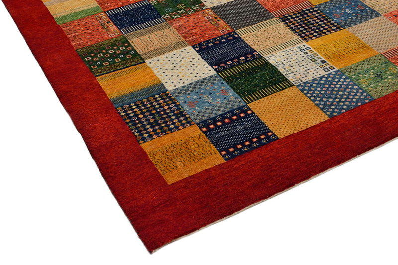 Alfombra Gabbeh - Loribaft Indus - 305 x 203 cm - multicolor