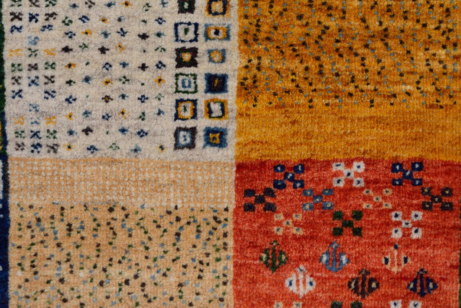 Alfombra Gabbeh - Loribaft Indus - 305 x 203 cm - multicolor