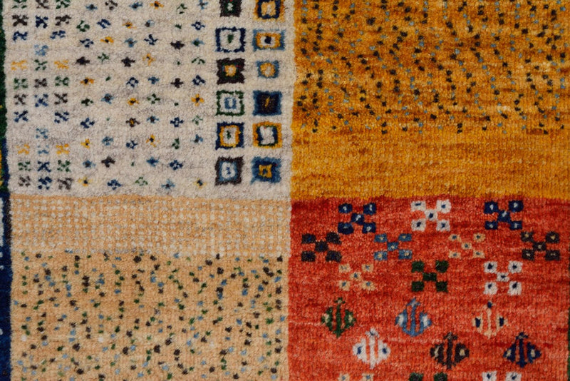 Alfombra Gabbeh - Loribaft Indus - 305 x 203 cm - multicolor