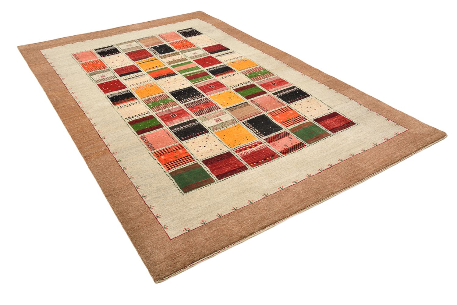 Alfombra Gabbeh - Loribaft Indus - 295 x 197 cm - multicolor