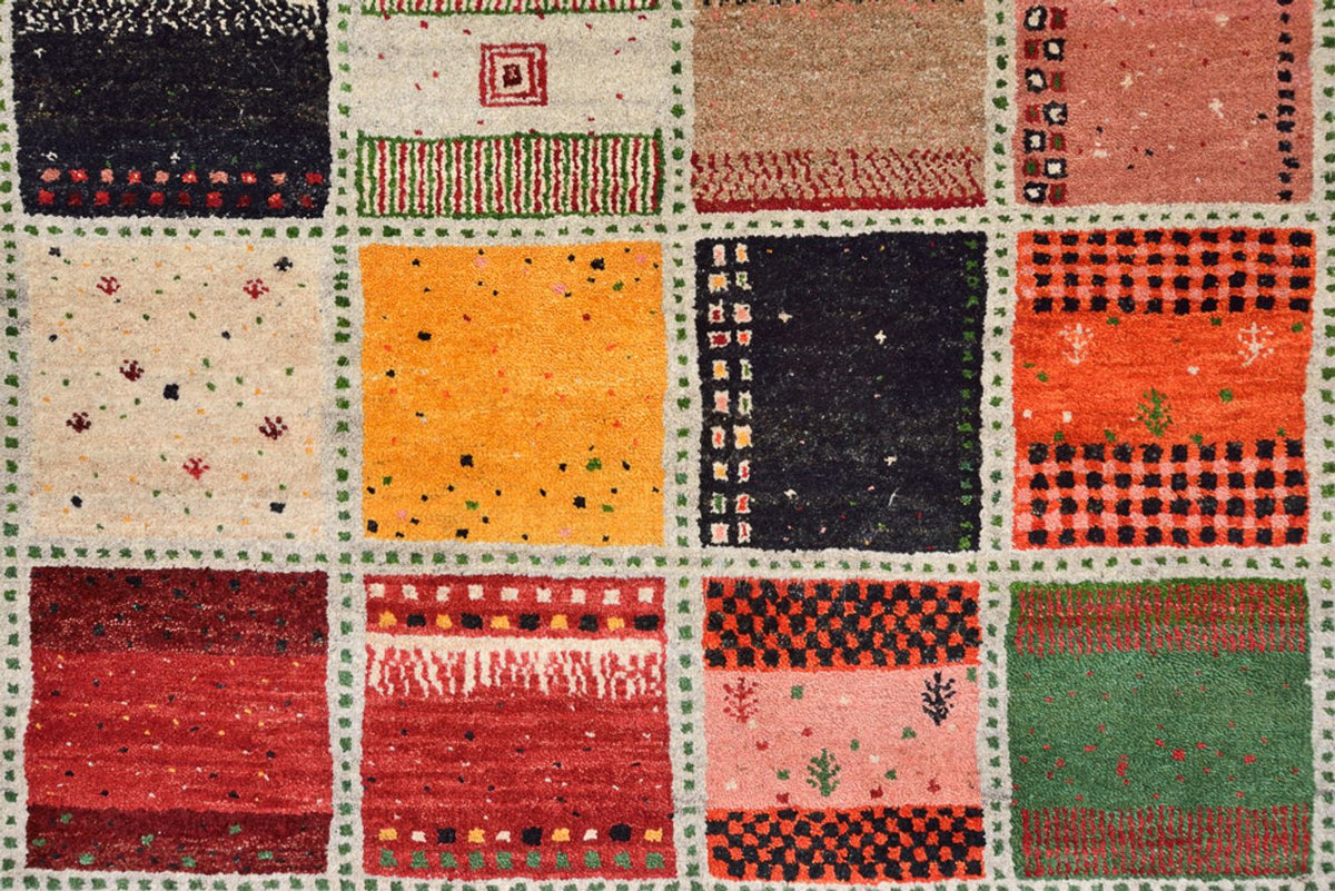 Alfombra Gabbeh - Loribaft Indus - 295 x 197 cm - multicolor