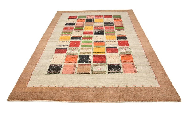 Alfombra Gabbeh - Loribaft Indus - 295 x 197 cm - multicolor