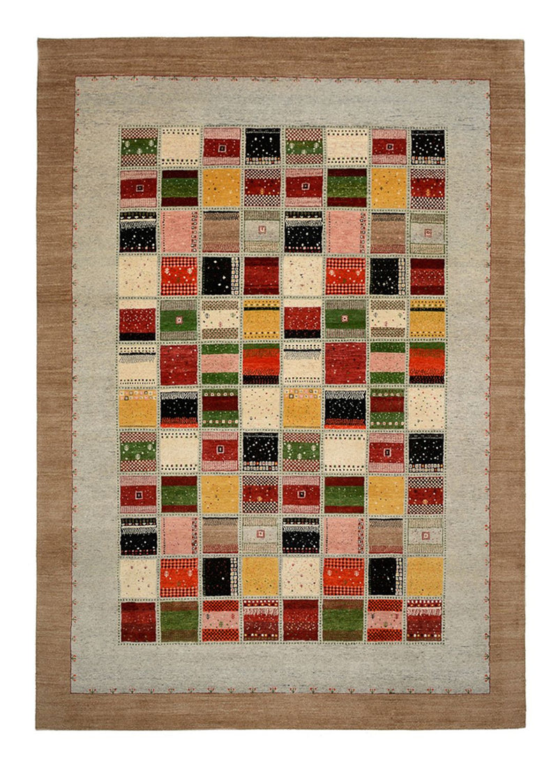 Alfombra Gabbeh - Loribaft Indus - 340 x 243 cm - multicolor