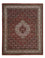 Alfombra persa - Bidjar - Real - 250 x 199 cm - rojo burdeos