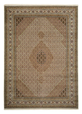 Alfombra oriental - Tabriz - 352 x 250 cm - beige oscuro