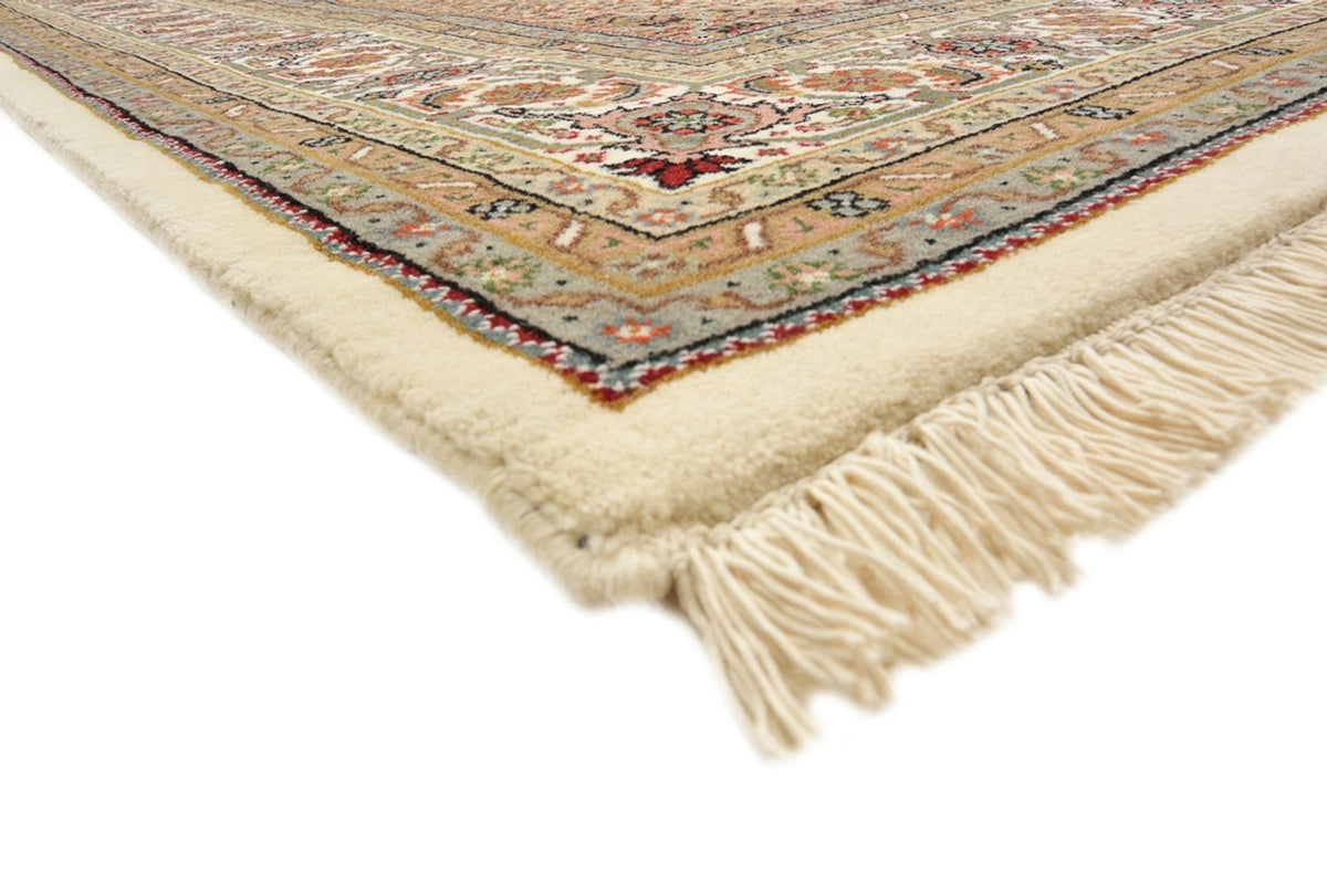 Alfombra oriental - Tabriz - 300 x 197 cm - beige oscuro