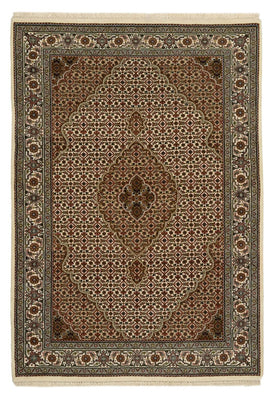 Alfombra oriental - Tabriz - 177 x 125 cm - beige oscuro