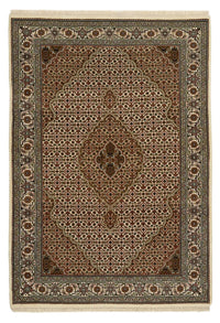 Alfombra oriental - Tabriz - 177 x 125 cm - beige oscuro