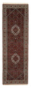 Alfombra de pasillo Alfombra persa - Bidjar - 245 x 79 cm - rojo burdeos